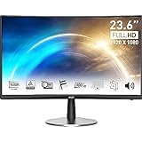 MSI PRO MP2422C 23,6 Zoll Full HD Curved Office Monitor - 1500R 1920 x 1080...