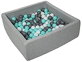 Velinda Bällebad Ballpool Kugelbad Bällchenbad Kinder-Pool mit 200...