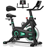 DMASUN Heimtrainer Fahrrad, Hometrainer Fahrrad mit großem Tablet-Halter...