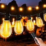 MAGGIFT LED Lichterkette Außen Strom, 20M/65FT Outdoor Lichterkette mit...