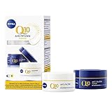 NIVEA Q10 Tag & Nacht Set, Anti-Falten Pflegeset für sichtbar straffere...