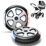 Aiworthy Kinderwagenlicht(2 Stück), LED Kinderwagen Licht Sehen und...