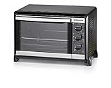 Rommelsbacher BG 1250 EX Kleinbackofen mit Pizzastein & Umluft 18 Liter...