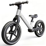 Skirfy 14 Zoll Laufrad, Laufrad ab 2 Jahre,Höhenverstellbarer Satte...