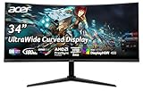 Acer Nitro XZ342CU V3 Gaming Monitor 34 Zoll (86 cm Bildschirm) UWQHD, VA,...