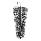 XPOtool konische Fallrohr Bürste Ø8-12cm L: 25cm, Laubschutz für...