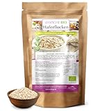 Gekeimte Haferflocken Bio – glutenfreie Haferflocken aus Nackthafer...