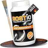 Rostio Rostumwandler 1L – mit Pinsel – Rostkonverter & Grundierung –...