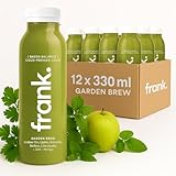 FRANK JUICE GARDEN BREW – kaltgepresster veganer Saft | 12 x 330 ml | Aus...