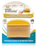 HairShroom Wiederverwendbarer Haarfänger für Dusche und Badewanne, für...