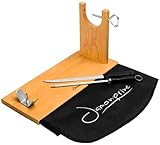 Professioneller Schinkenhalter + Messer + Wetzstahl + Schinkenabdeckung -...