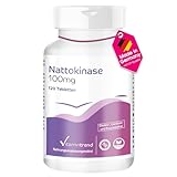 Nattokinase 100mg - 120 Tabletten ! 4-MONATS-VORRAT ! 2000 FU pro Tablette...