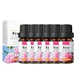 Rose Ätherisches Öl, 60 ml Bio Rose Körperöl, Anti-Aging-Falten,...