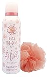 ZweiohrkerZen Dusch Set: 1x bilou Duschschaum 200ml Rosy Hibiscus und 1x...