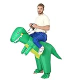 FXICH Aufblasbare Dinosaurier Kostüm für Erwachsene, Dinosaurier Kostüm...