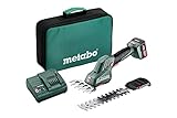 Metabo Akku-Strauch- und Grasschere PowerMaxx SGS 12Q (601608500) 12V,...