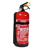 2 kg Feuerlöscher-Pulver GP-2X ABC Manometer + Halterung (made in Europe...