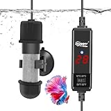 hygger Aquarium Heizung 50W, Aquarium Heizstab einstellbar Aquariumheizer,...