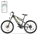 RZOGUWEX E-MTB Geländerad mit 26 Zoll (66 cm) und 70 NM für Erwachsene...