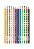 Pelikan Buntstifte-Set Silverino 12-teilig, dreieckig für Kinder und...