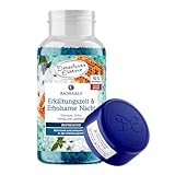 Dresdner Essenz Badesalz Erkältungszeit & Erholsame Nacht 600g-Dose | mit...