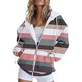 Damen Jacke Hoodie Oversize Pullover Damen Damen Pullover Elegant Problem...