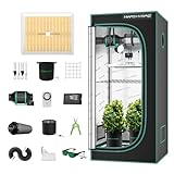 Mars Hydro Growzelt Komplettset TS1000 Led Grow Lampe 150W 80x80x160cm Grow...