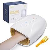 Wireless Handmassagegerät mit Wärme, 3 Stufen Luftkompression und...