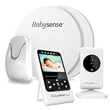 Babysense Video-Babyphone mit 2,4' Bildschirm & Medizinisch zertifiziertem...