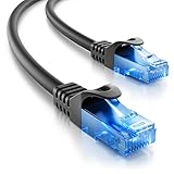 deleyCON 1,5m CAT.6 Ethernet Gigabit Lan Netzwerkkabel RJ45 CAT6 Kabel...