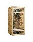 OSB Hochterrarium, Holzterrarium 60x60x120 cm mit Frontbelüftung