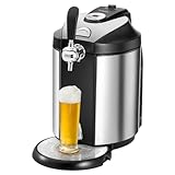 Bomann® Bierzapfanlage für handelsübliche 5 Liter Bierfässer | mit...