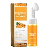 Gesichtsreiniger, Kurkuma Schaumreiniger Facial Cleanser, Aufhellende...