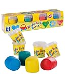 Feuchtmann Kinder Soft KNETE Basic 4er-Pack - 4 x 150g weiche Kinderknete,...