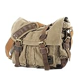 Eysee Schultertasche Herren Canvas-Umhängertasche Daypack für Alltag und...