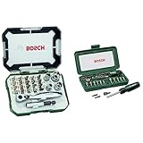 Bosch 26tlg. Schrauberbit und Ratschen-Set (PH-, PZ- & 46tlg. Schrauberbit...