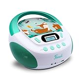 mooov 477147 CD Player für Kinder mit Lautsprechern, USB,...