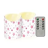 siphylline Flammenlose Stumpenkerzen mit Timer, 2/4/6/8H, langlebig,...