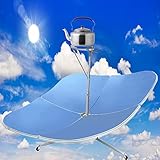 1800W Tragbarer Konzentrierofen BBQ Grill Multifunktionaler Solarkocher...