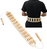 Massageroller mit Griff Massageroller Holz Massageroller Rücken Massage...