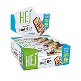 HEJ Organic Nut Bar Bio-Nuss-Riegel - Low-Carb Snack mit Nüssen - Veganer...