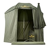 Angelkorb Angelschirm mit Seitenwand 2,50 m – Angel Sonnenschirm &...