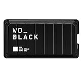 WD_BLACK P50 Game Drive SSD 500 GB externe SSD (SuperSpeed USB 3.2 Gen 2x2,...
