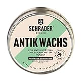 SCHRADER Antik Wachs - Pflegemittel für Holzmöbel - ideal für...