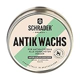 SCHRADER Antik Wachs - Pflegemittel für Holzmöbel - ideal für...