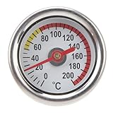 Öltemperaturmesser, M20 X 1,5 Motoröltemperaturanzeige 0 Bis 200 ℃...