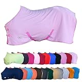 RL24 - Abschwitzdecke mit Kreuzgurt Basicline – Pferdedecke mit...