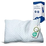 MKS Schlafkissen 50x70 mit Memory Schaum und Gel – Kopfkissen mit...