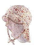Sterntaler Sonnenhut Blumen - Mädchen Bademütze - UV-Schutz 50+...