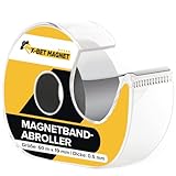 X-BET MAGNET Magnetband selbstklebend (6m) im Spender – Magnetstreifen...